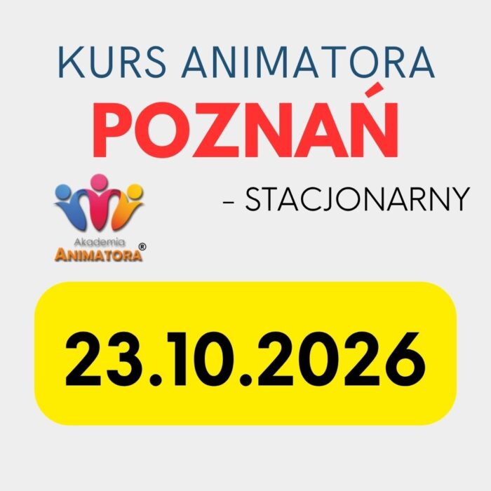 Kurs Animatora Dzieci Poznań