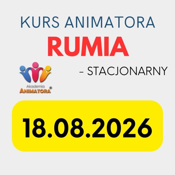 Kurs Animatora Dzieci Rumia