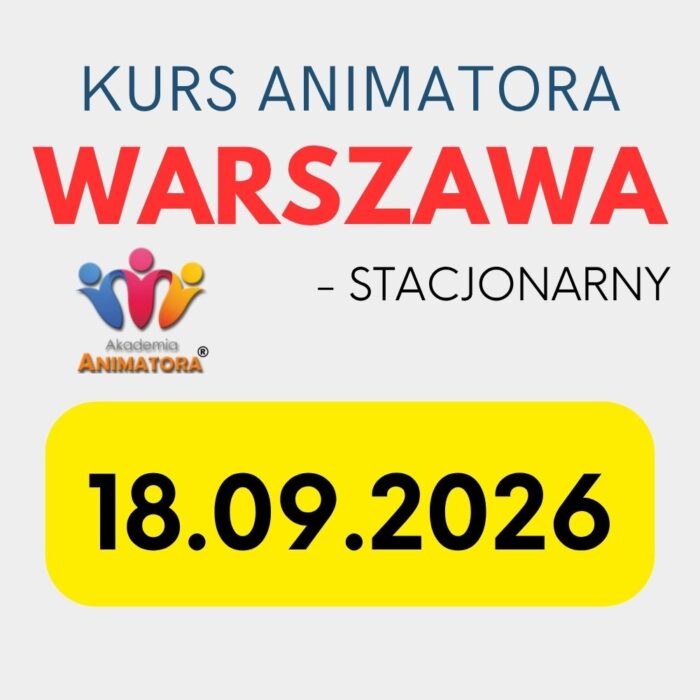 Kurs Animatora Dzieci Warszawa