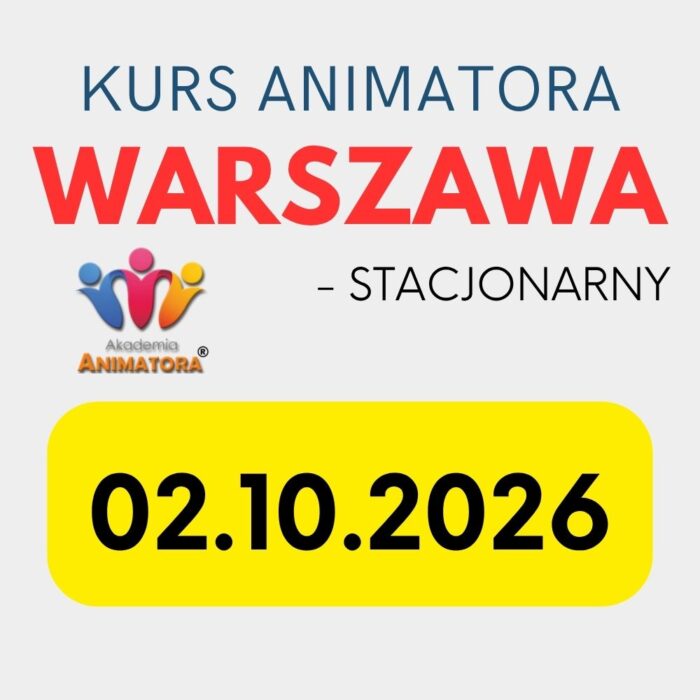 Kurs Animatora Dzieci Warszawa