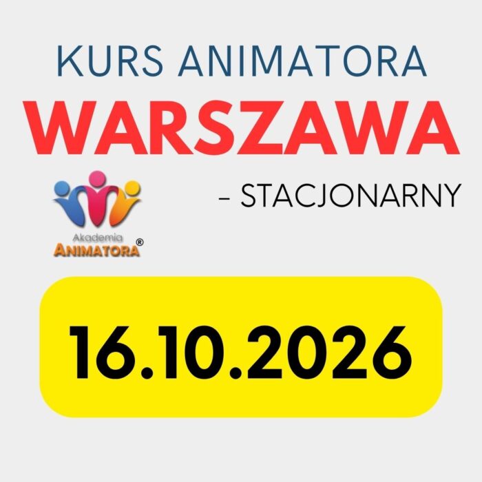 Kurs Animatora Dzieci Warszawa