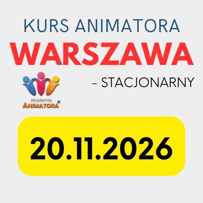 Kurs Animatora Dzieci Warszawa