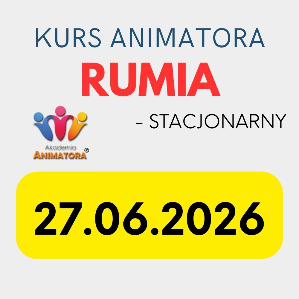 Kurs Animatora Dzieci Rumia
