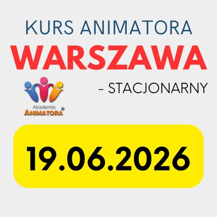 Kurs Animatora Dzieci Warszawa