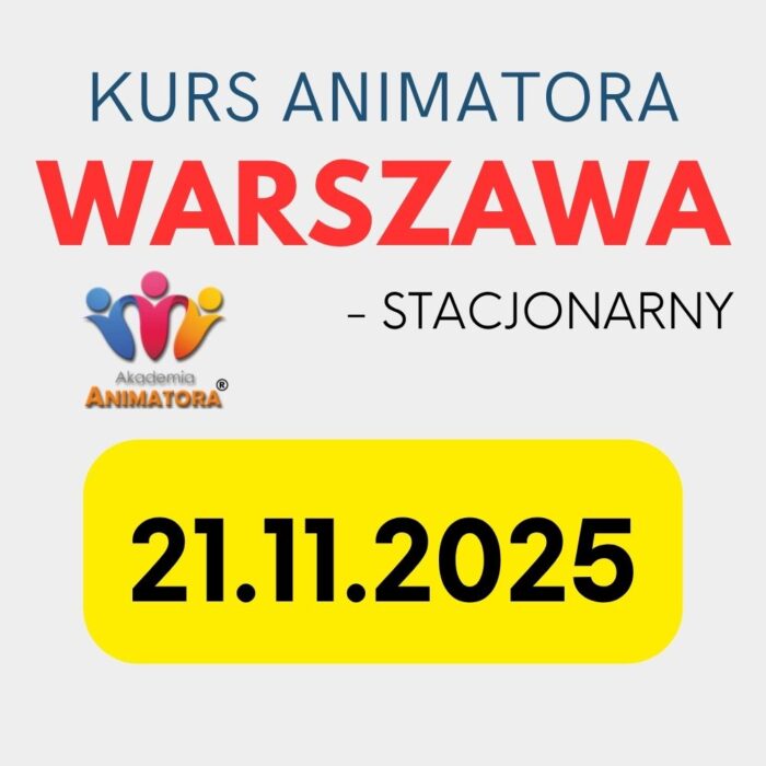 Kurs Animatora Warszawa