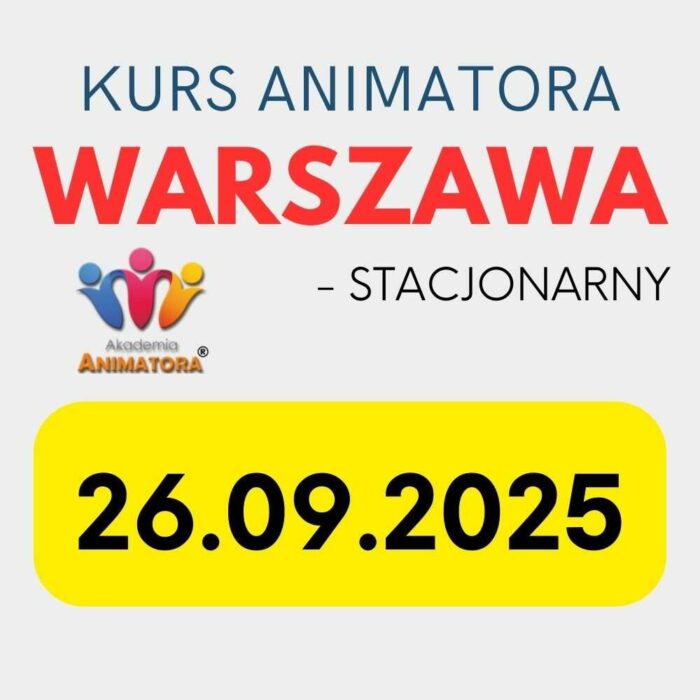 Kurs Animatora Warszawa