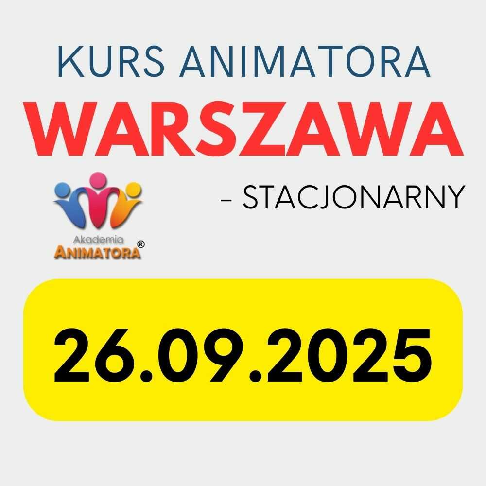 Kurs Animatora Warszawa