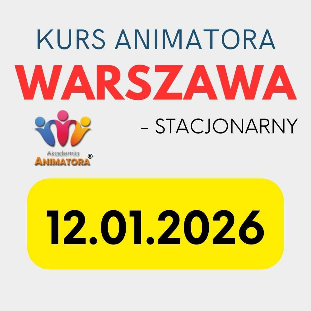 Kurs Animatora Warszawa