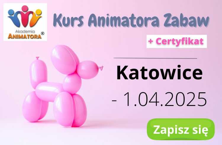 Kurs Animatora Katowice - 1 kwietnia 2025