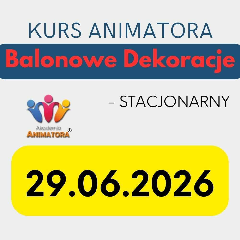 Kurs Tworzenia Balonowych Dekoracji