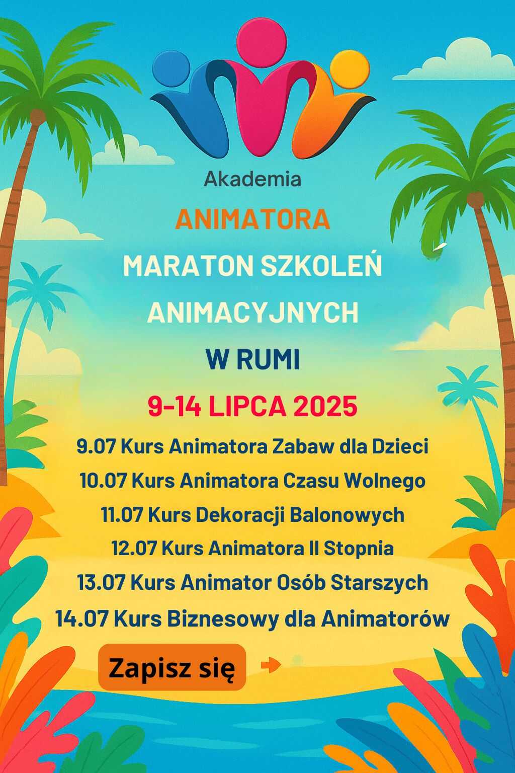 Kurs Animatora w Wakacje