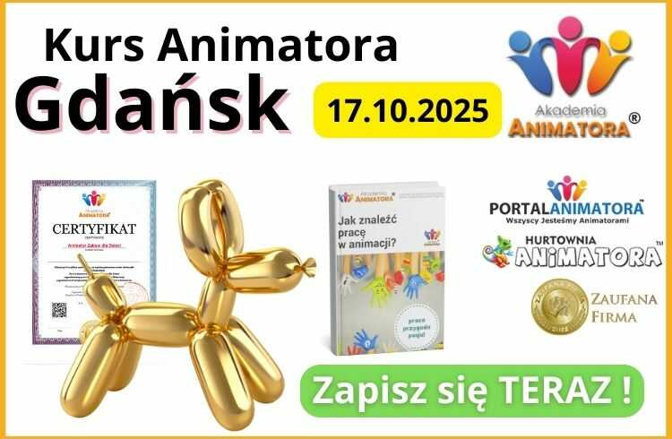 Kurs Animatora Gdańsk - AkademiaAnimatora.pl